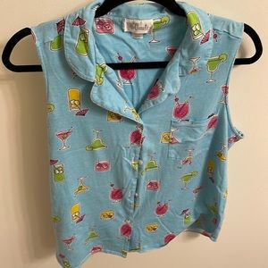 Character Pajama Set Size L Color Blue